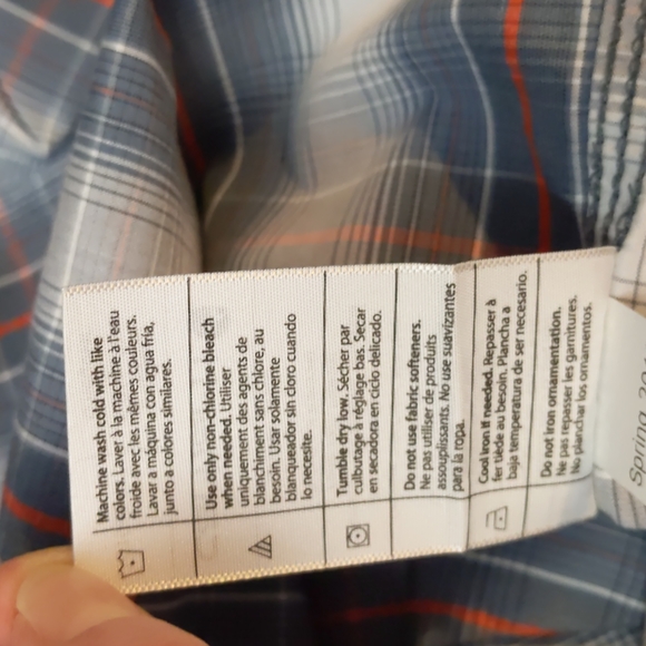 Carhartt Force Relaxed Fit Vented Short Sleeve Button Down Plaid Mens Si… - Picture 13 of 13